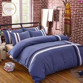 Rainbow Strip Duvet Set-EP-110